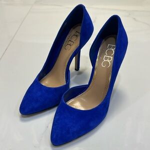 BCBG Brilliant Blue Jaze pumps